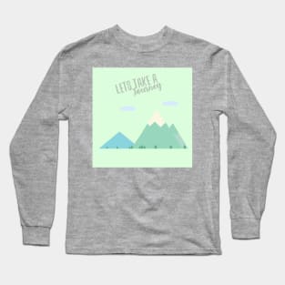 Lets go take a Journey Long Sleeve T-Shirt